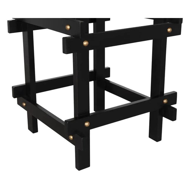 Not Yet Made - Made To Order NOIR Yokosuka Side Table For Sale - Image 5 of 5