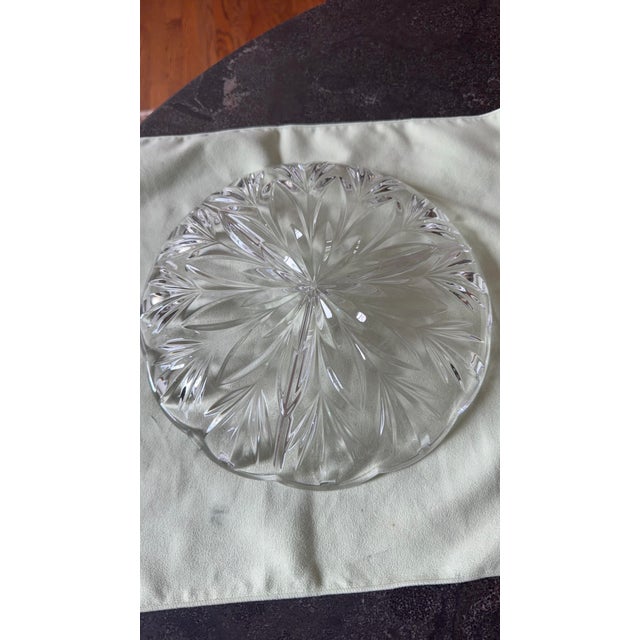 Marquis by Waterford Three-Section Crystal Relish Serving Bowl For Sale In New York - Image 6 of 10