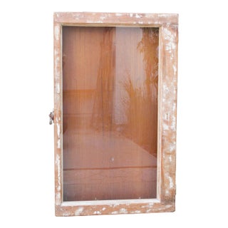Rustic Farmhouse Shadow Box Memorabilia Display Case/Wedding Dress For Sale