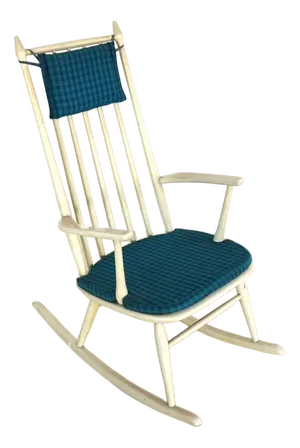 Vintage Swedish Rocking Chair, 1960s