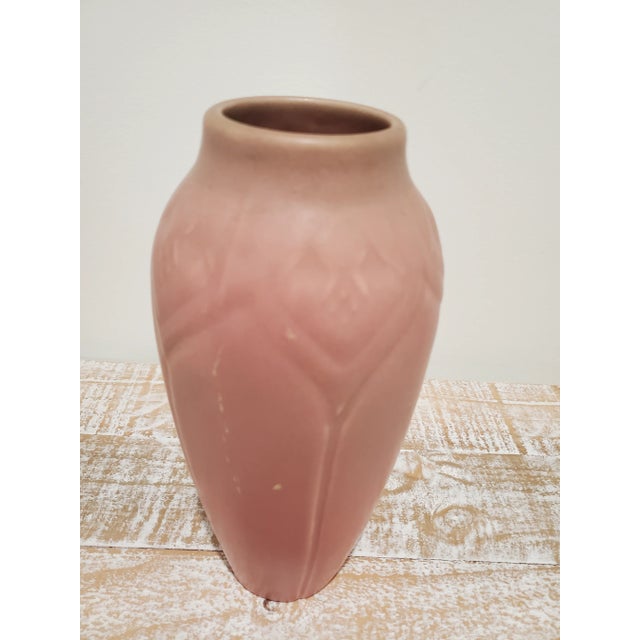 Art Nouveau Rookwood Mauve Vase For Sale - Image 3 of 6
