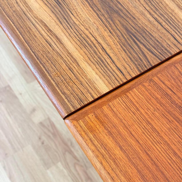 Dining Table in Teak, Denmark, 1950s-1960s For Sale - Image 11 of 12