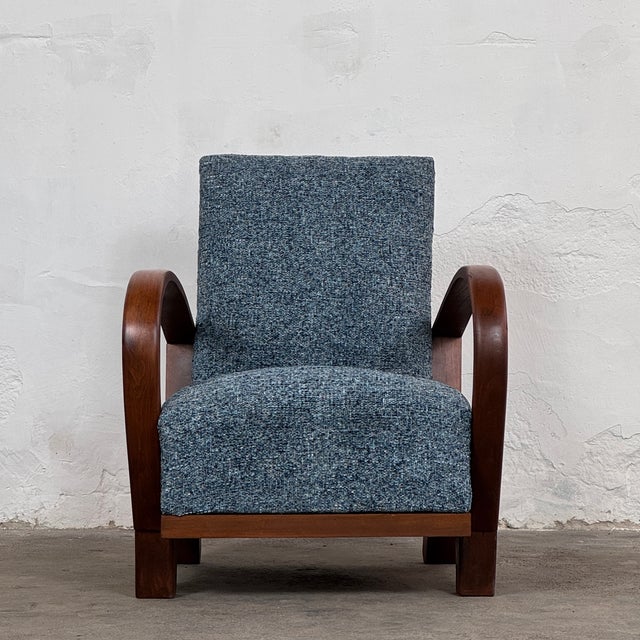 Mid-Century Modern Lounge Chairs by Debreceni Hajlított Bútorgyár, 1960s, Set of 2 For Sale - Image 4 of 14