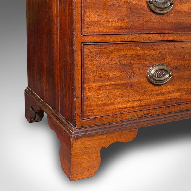 Antique Gentleman’s Tallboy, Chest of Drawers, Country House, Georgian, c.1790 For Sale - Image 12 of 12