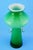 Vintage Green Glass Vase by Jerzy Sluczan-Orkusz for Tarnowiec Glassworks, 1980s For Sale - Image 9 of 18