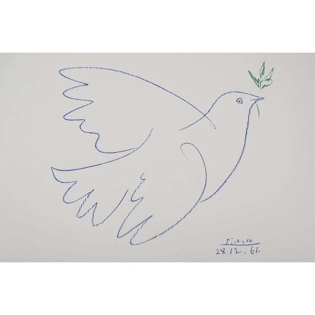 Pablo Picasso, La colombe de la Paix, Lithograph For Sale