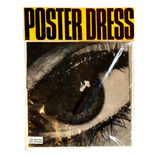 Eye Poster Dress by Harry Gordon, England, 1968 For Sale