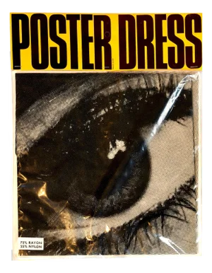 Eye Poster Dress by Harry Gordon, England, 1968