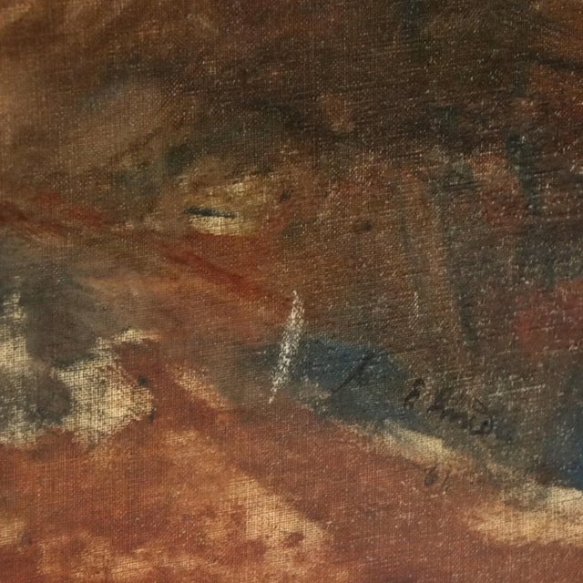 Vintage Stig E. Lindberg Oil Painting of Feet, 1961 Signed Framed For Sale - Image 17 of 18