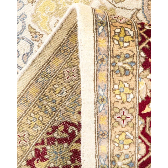 Mogul, One-of-a-Kind Hand-Knotted Area Rug - Ivory, 6' 1" x 13' 1" For Sale In New York - Image 6 of 8