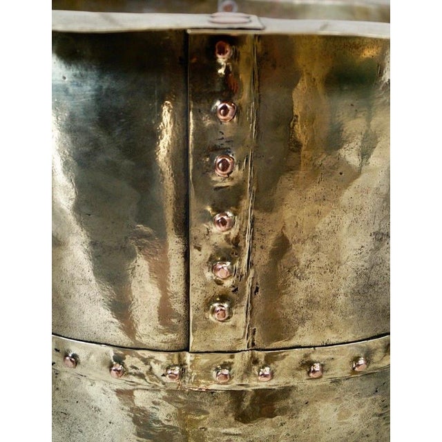 Copper Antique French Brass and Copper Wine Still, 1880 For Sale - Image 8 of 12