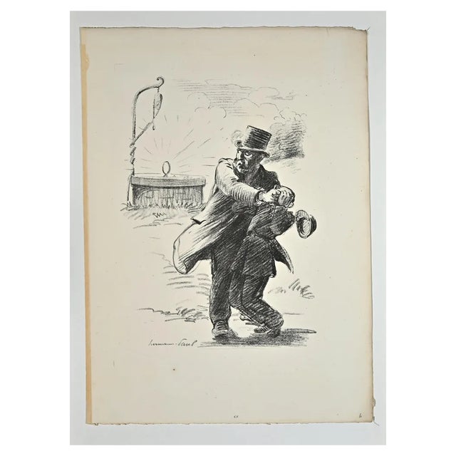 Hermann Paul, Tribute of Artists in Picquart, 1899, Lithograph For Sale