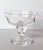 Modernist Steuben Crystal Teardrop Dessert Compote For Sale - Image 10 of 10