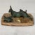 Metal 19th Century French Cold Painted Bronze on Onyx ~ Tortoise & Hare For Sale - Image 7 of 13