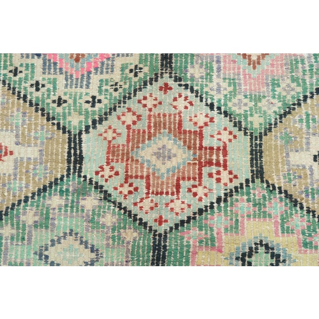 Vintage Oriental Ghordes Kilim Flat Weave Rug For Sale - Image 9 of 13