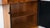 Brown Mid-Century Modern Cabinet in Wood and Leather, Italy, 1970s For Sale - Image 8 of 14