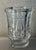 19th Century Antique 19th Century American Classical Boston & Sandwich Flint Glass Lyre Vase For Sale - Image 5 of 13