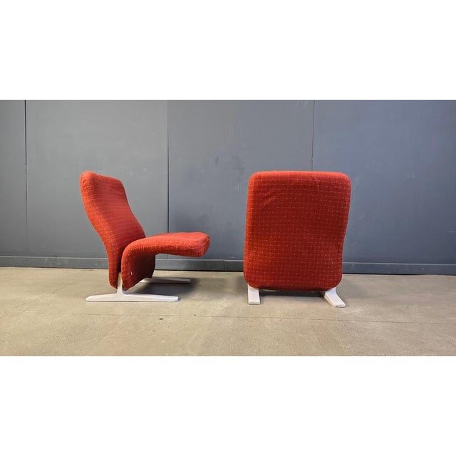 Pierre Paulin Concorde Chairs from Pierre Paulin, 1960s, Set of 4 For Sale - Image 4 of 16