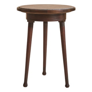 20th Century French Marbe Guéridon Accent Table For Sale