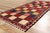 Textile Vintage Persian Checkerboard Rug - 04'07 X 09'02 For Sale - Image 7 of 9
