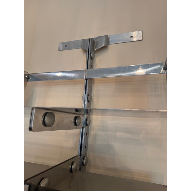 1960s Proposal P700 Wall Shelves by Vittorio Introini for Saporiti, Italy, 1969, Set of 2 For Sale - Image 5 of 7
