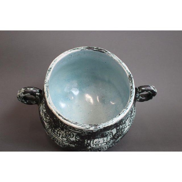 Vintage French Ceramic Pot by Jacques Blin, 1960s For Sale - Image 16 of 17