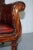 Regency Chesterfield Bordeaux Leather Porters Armchair in the Style of Gillows For Sale - Image 11 of 18