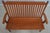 Arts & Crafts Arts and Crafts Style Solid Oak Slat Back Bench For Sale - Image 3 of 18