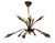 Mid-Century Copper Chandelier, 1950s For Sale