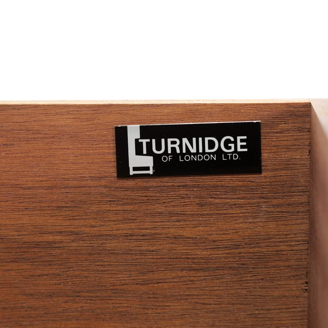 Mid Century Teak China Display Cabinet by Turnidge of London For Sale - Image 9 of 9