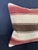 Turkish Hemp Pillow Cushion Natural Beige Red Cushion Cover 20x20 #30629 Enhance your home decor with our Kilim Pillow...