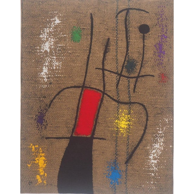 Joan Miro, The Musician, Lithograph For Sale - Image 5 of 5