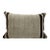 Turkish Hemp Pillow Cushion Natural Brown Black Beige Pillow Cushion Cover 16" x 24" For Sale