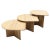 Mid-Century Modern Travertine Nesting Tables by Ronald Schmitt, 1980s For Sale - Image 3 of 3