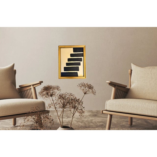 Contemporary Abstract Expressionist Painting by Bryan Boomershine Framed For Sale In Palm Springs - Image 6 of 6