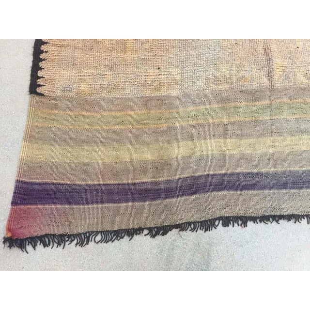 Moroccan Vintage Berber Tribal Rug, 1960 For Sale In Palm Springs - Image 6 of 13