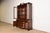 Baker Furniture Style Georgian Flame Mahogany Lighted Breakfront Bookcase Cabinet For Sale In South Bend - Image 6 of 15
