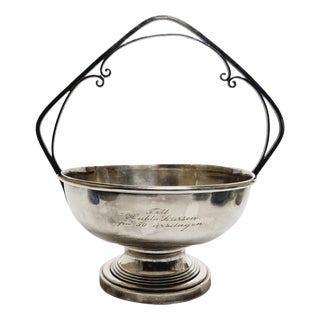 Art Nouveau Fruit Basket from WMF, 1890s For Sale