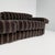 Italian Modern Erasmo Alpaca Sofa by Afra and Tobia Scarpa for B&B, 1980s, Set of 3 For Sale - Image 10 of 18