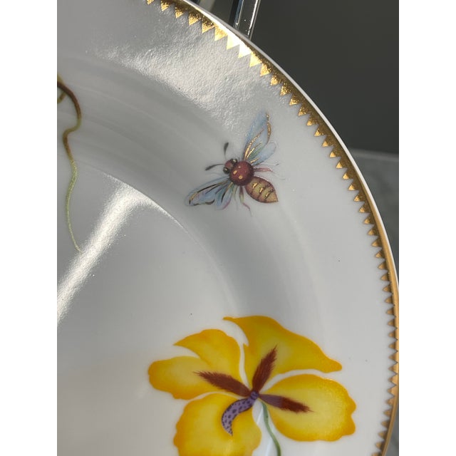 Contemporary Godinger & Co. Tivoli 8" Gold Trimmed Plates - Set of 4 For Sale - Image 3 of 6