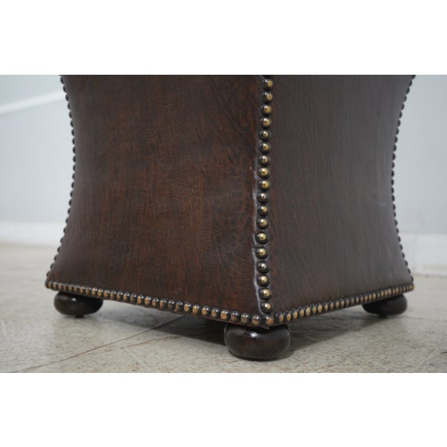 Pair Modern Design Zebra Print Hide Ottoman or Stools For Sale In Philadelphia - Image 6 of 11