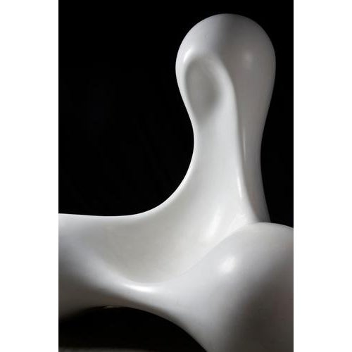 Kortekaas Chair in White Fiberglass, 1970 For Sale - Image 12 of 15