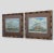 Vintage Nautical Clipper Ship Color Foil Prints Framed in Faux Bamboo Frames- A Pair For Sale In Charlotte - Image 6 of 11