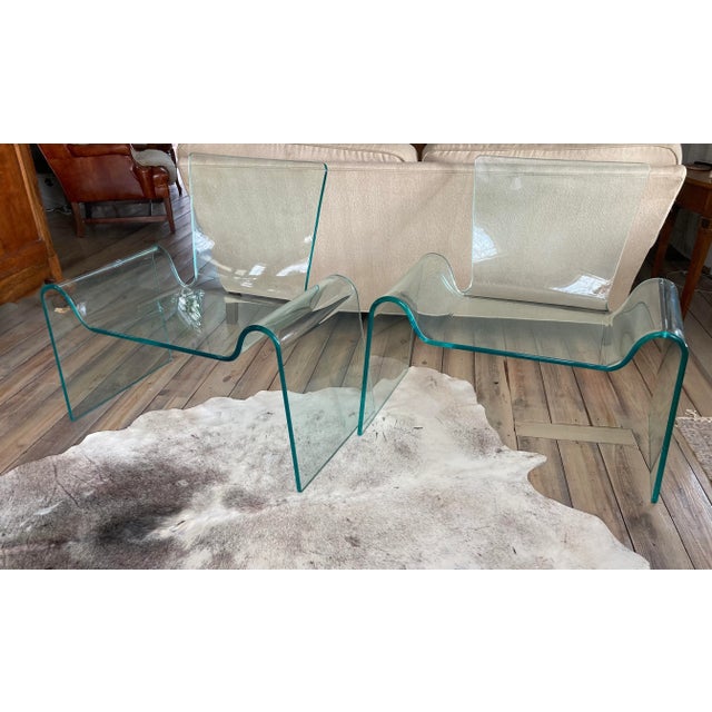 Mid-Century Modern Modern Lucite Lounge Chairs -Pair For Sale - Image 3 of 13