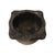This 19th-century French antique black stone mortar bowl is carved from solid stone with a smooth, time-worn surface. The...
