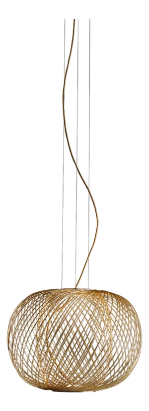 Golden Matte Anwar T 45 Pendant by Parachilna