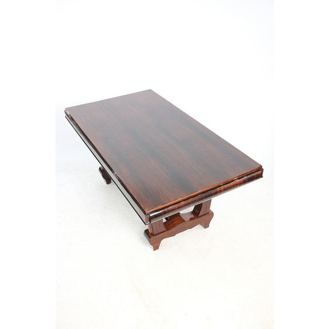 Vintage French Art Deco Dining Table by Jules Leleu, 1930s For Sale - Image 10 of 17