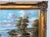 Late 19th Century Late 19th Century John Pollins "Tree Line Trails Lake With Sailboats" Oil Painting Framed For Sale - Image 5 of 12