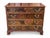 Transitional Vintage Flint & Horner Four-Drawer Chest With Silk Decoupage and Black Accents, Attributed For Sale - Image 3 of 8