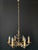 Vintage Brass Chandelier with Archers, 1960s For Sale - Image 3 of 12